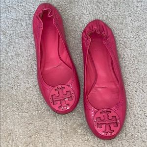 Tory Burch Reva Ballet Flats Leather